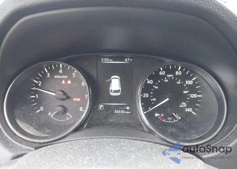 2017 Nissan Rogue Sv z USA, uszkodzony, nr VIN KNMAT2MV7HP503606